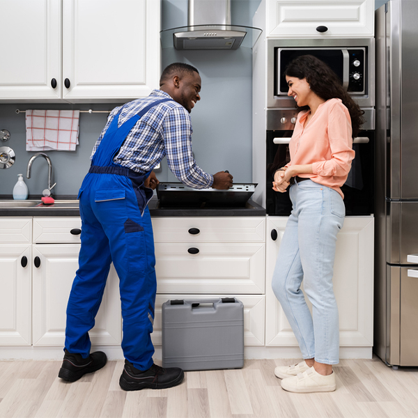 how long does it typically take to complete cooktop repair services in Turney